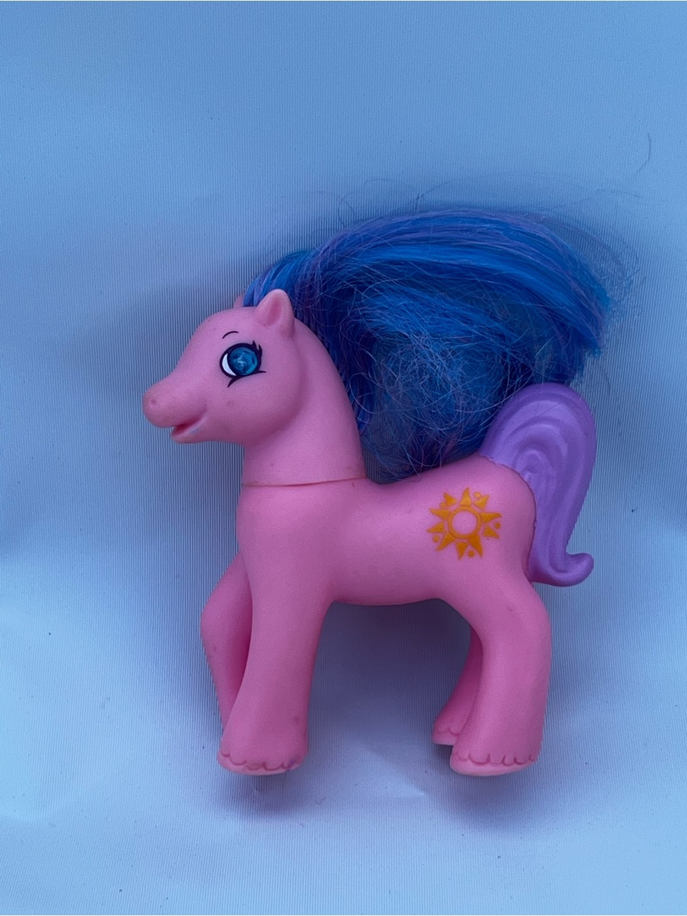 My Little Pony Sun Sparkle Pink / Purple Horse Generation 2 Figurine Toy 1998 G2